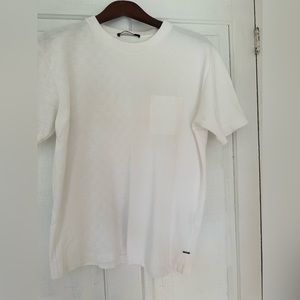 Louis Vuitton White Chess T Shirt, Size L